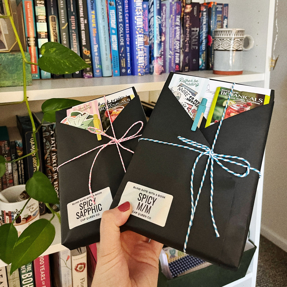 Blind Date with a Book with Book Review Sticky Note Pad | Free Shipping