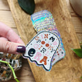 Ghosty Glitter Sticker — In My Spooky Girl Era
