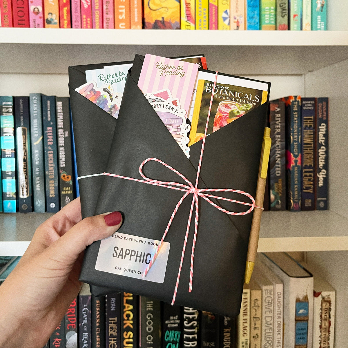 Blind Date with a Book with Book Review Sticky Note Pad | Free Shipping